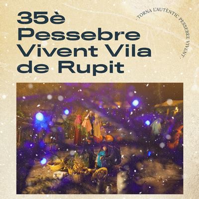 35è Pessebre Vivent Vila de Rupit